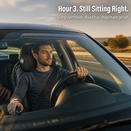 SpinoEase™ — Drive Pain-Free with Soothing Neck and Lumbar Support That Lasts