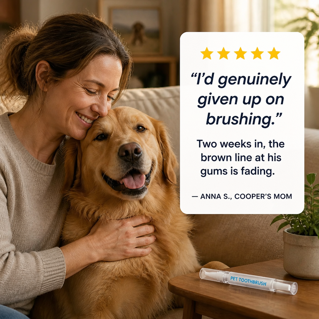 SmilePaw™ — Stop the Brushing Struggle and Remove Tartar in Just 30 Seconds a Day