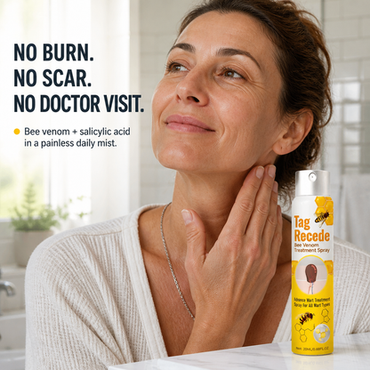 VenomaSilk™ — Effortlessly Spray Away Stubborn Warts Using Bee Venom and Salicylic Acid