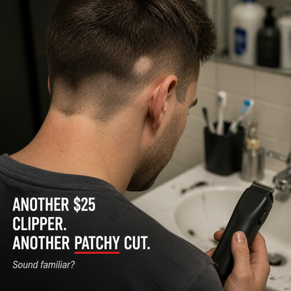 EdgeCraft™ Vintage T-Blade Trimmer — Shape Fades & Edges with Pro-Level Precision