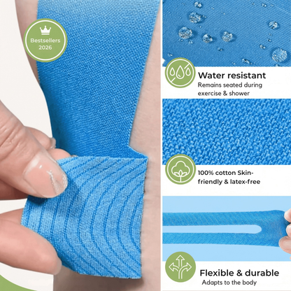 StrideGuard™ — Instant, pain-free knee support that moves with you