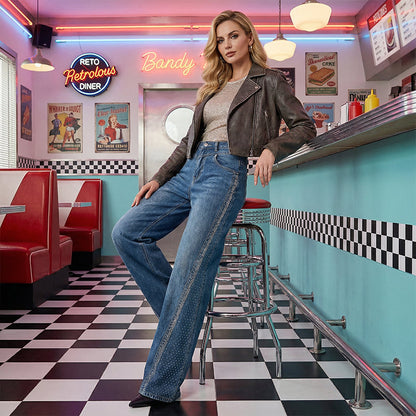 DivineLux™ Rhinestone Jeans — Shape Your Curves, Ignite Confidence, and Stay Unstoppable All Day