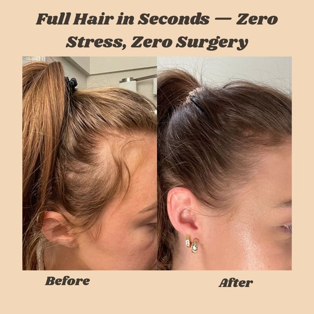 VoluStrand™ — Instantly Fills Thinning Hair for a Full, Natural Look | 1+1 FREE