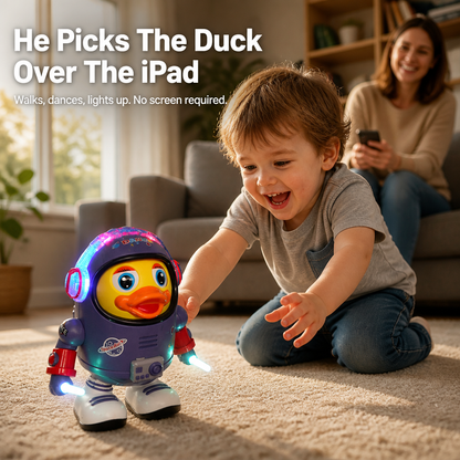 CosmoQuack™ — Tire Out Toddlers Without Screens in Only 20 Minutes