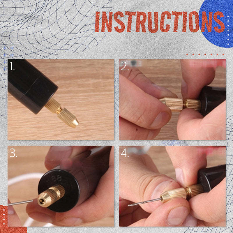 Pylomo | Compact Mini Drill