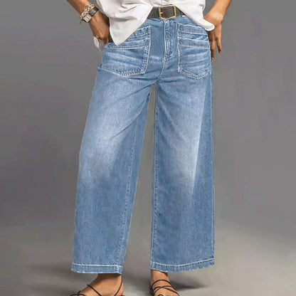 HaloStride™ — Embrace Confidence with Jeans That Honor Your Curves and Freedom
