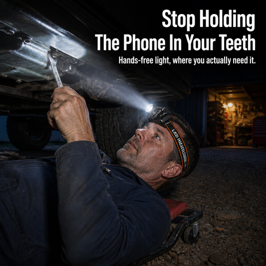 NovaBeam™ — Command the Night with Relentless, Hands-Free Illumination