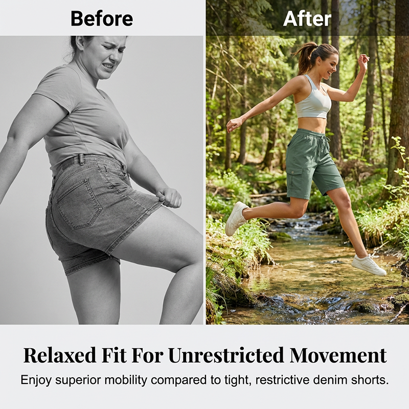 VantaStride™ Cargo Shorts — Unleash Effortless Comfort and Confidence on Every Adventure