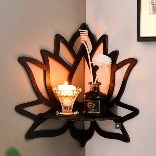 DIY Corner Mini Shelves – Chic Decor for Room & Office Spaces