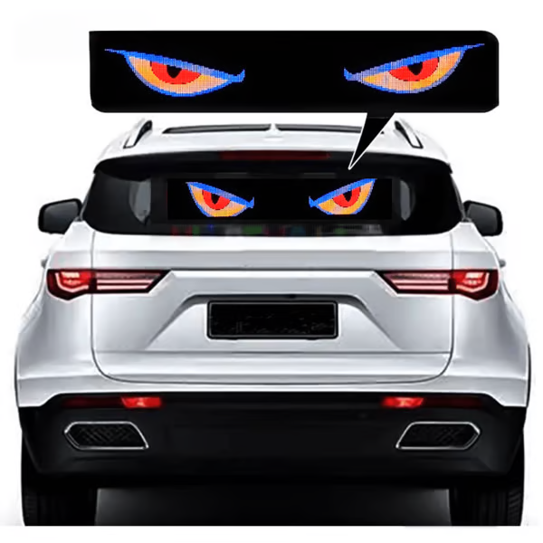 VividEye™ — Command Every Road With Unforgettable, Custom LED Eyes