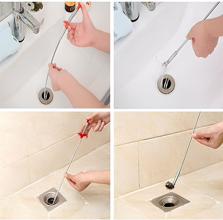 FlowFlex™ — Take Command of Your Drains with Effortless, Mess-Free Clog Clearing