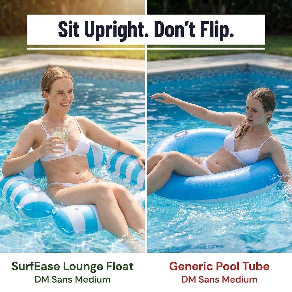 AquaHaven™ Water Lounger — Unshakable Comfort That Turns Every Pool Day Into Pure Bliss