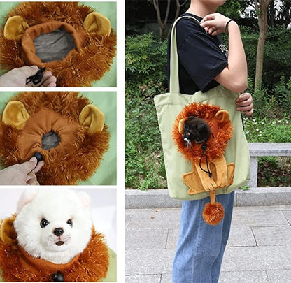 MinoPaw™ Shoulder Carrier — Carry Your Tiny Companion in Cozy, Hands-Free Freedom