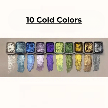 RadiantaGlow™ Pearlescent Pigments — Ignite Your Art with Unstoppable Metallic Brilliance