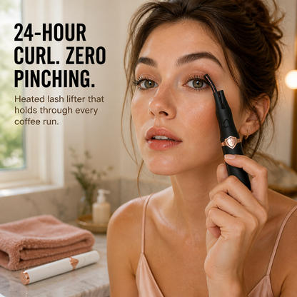 VeluxeCurl™ — Raise Stick-Straight Lashes to a 24-Hour Salon Curl