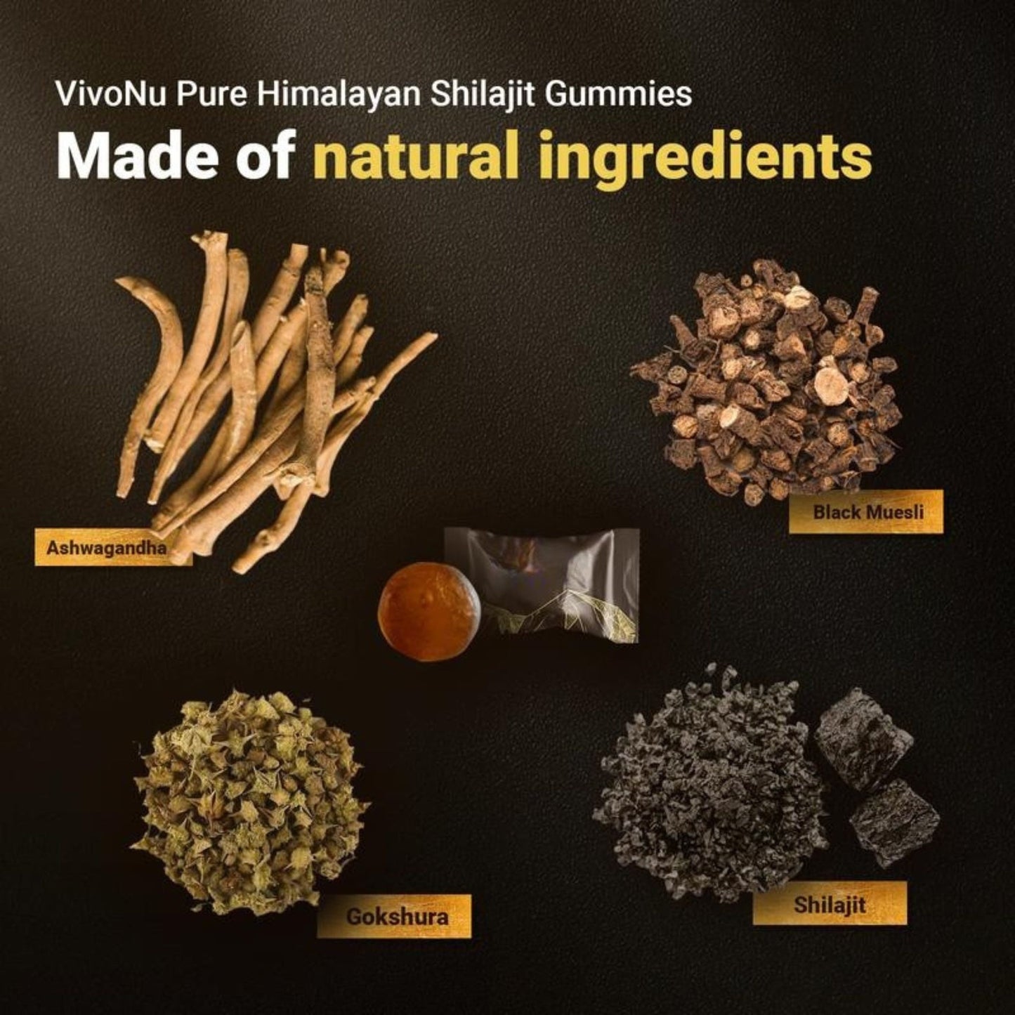 Himalayan Shilajit Chewable Gummies