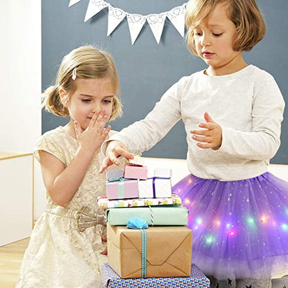 GlintWhirl™ LED Tutu Skirt — Light Up Every Step with Featherlight Comfort and Unstoppable Sparkle