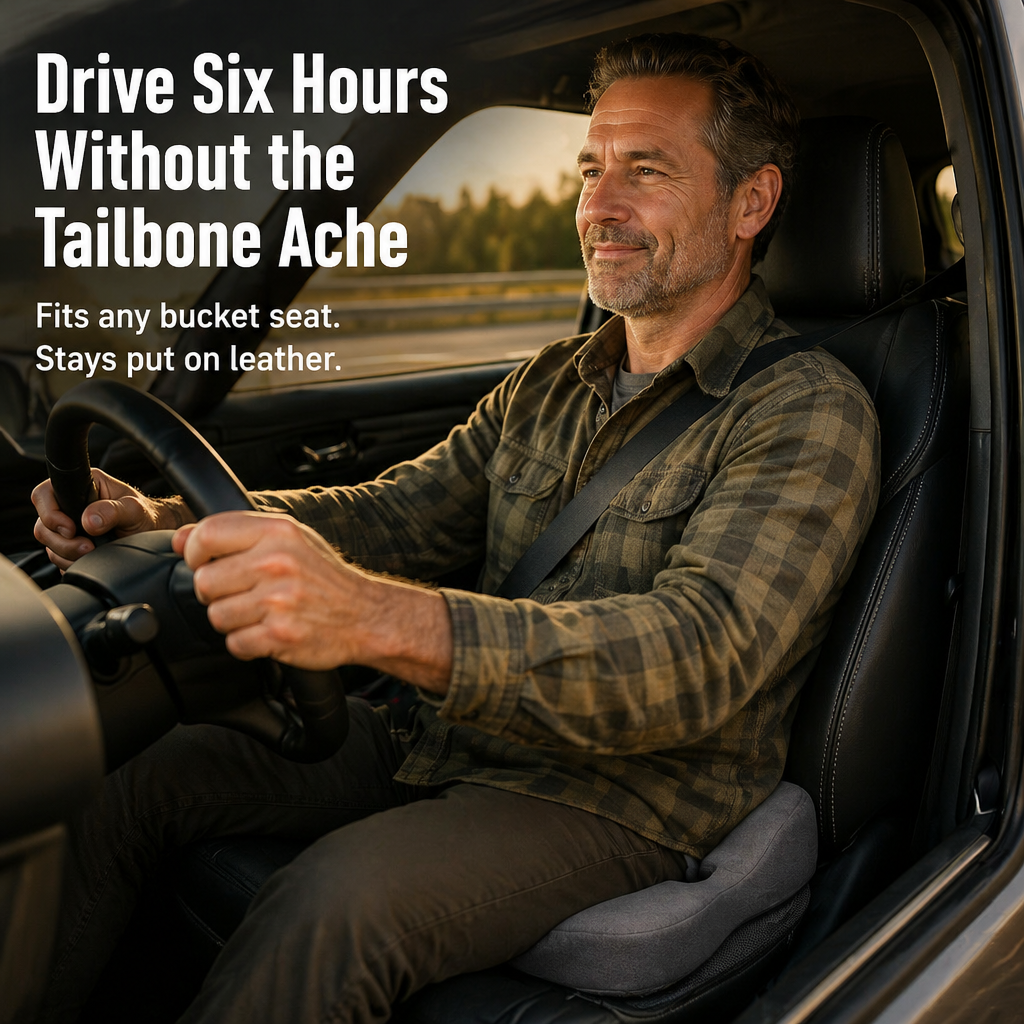 BackEase™ — Enjoy Full-Day Relief From Tailbone Pain With Divine Support