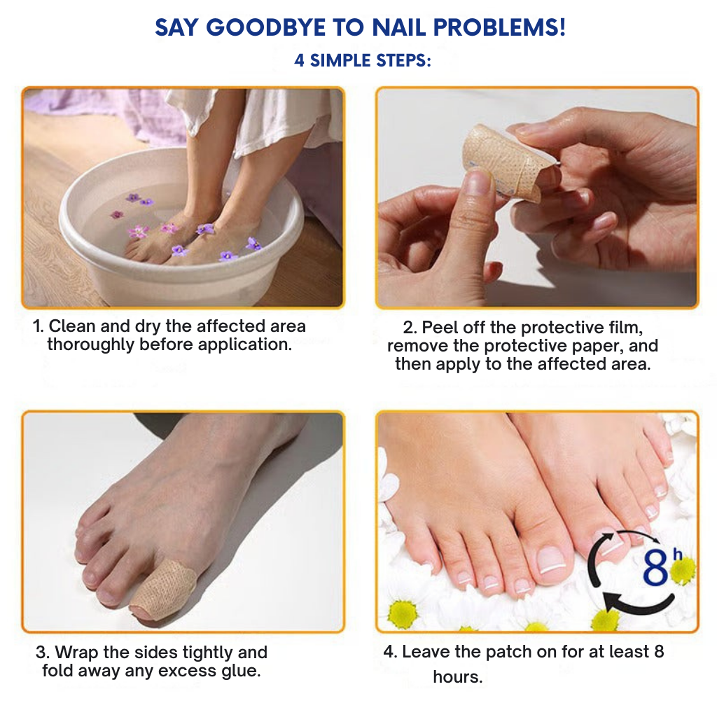 ClearCure™ Nail Patches — Restore Gorgeous, Confident Nails Without the Embarrassment