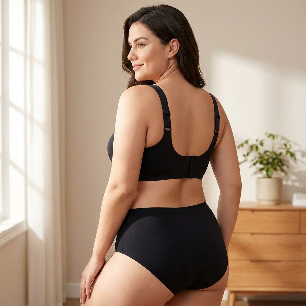 VelariaContour™ – Wireless Seamless Support Bra for Fuller Busts