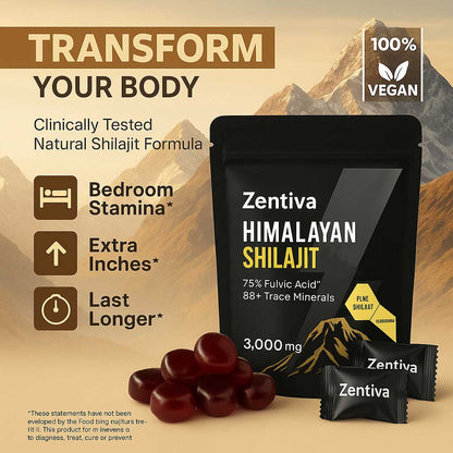 Himalayan Shilajit Chewable Gummies