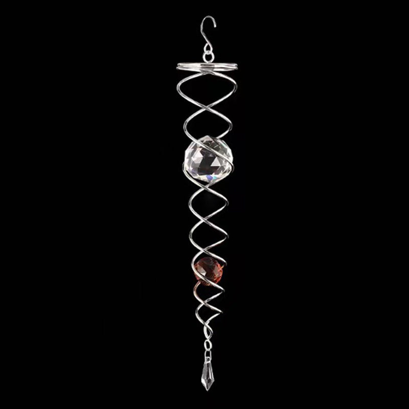 1+1 FREE | CrystalTwister™ - Metal Spiral Crystal Wind Chime [Final Day Discount]