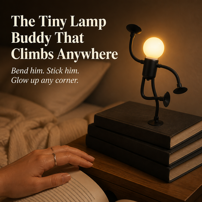 LumaEase™ — Place a Cozy Glow Lamp Companion on Any Shelf, Desk, or Bedside