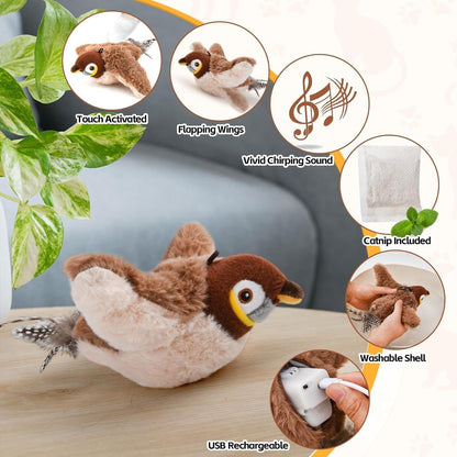 FeatherFrenzy™ — Ignite Your Cat’s Wild Instincts for Hours of Heart-Pounding Play