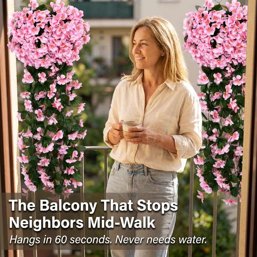 VeloraBloom™ — Dress Empty Walls and Balconies with Rich Cascading Blossoms