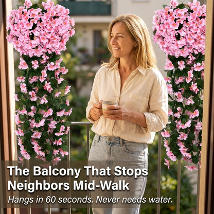 VeloraBloom™ — Dress Empty Walls and Balconies with Rich Cascading Blossoms