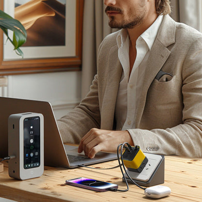 SparkCharge™ 80W Retractable Charger — Unleash Lightning-Fast Power with Zero Cable Chaos