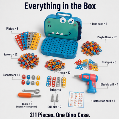 BrightBuilds™ — Trade Screen Time for 211 Pieces and an Authentic Working Drill