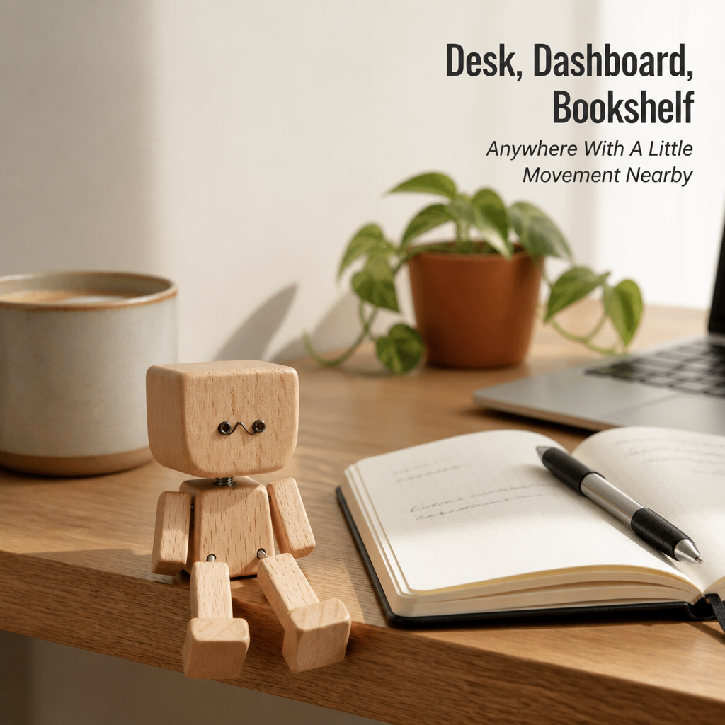 SwayBuddie™ — Energize Your Dashboard With 12 Interchangeable Magnetic Faces