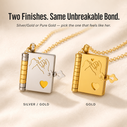 HeartLore™ — Gift Her a Book of Etched Love She Can Wear Daily