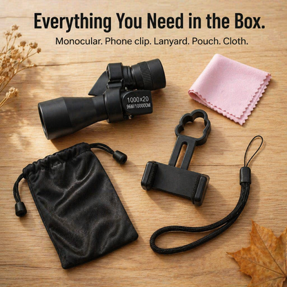 VegaScope™ Mini — Bring Faraway Birds, Bugs and Peaks Right Into Your Kid's Pocket