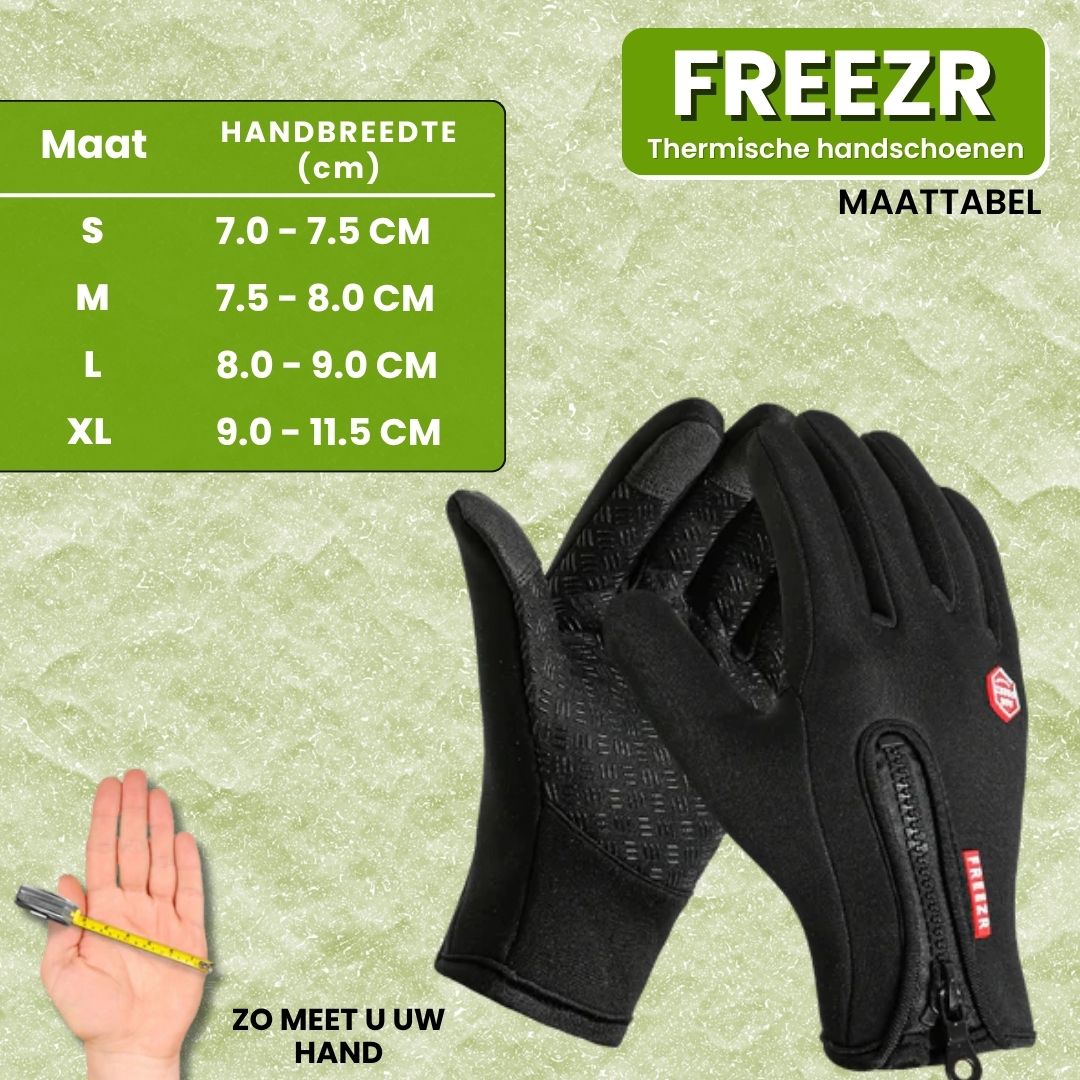 FREEZR Thermo Gloves - ideal for all your adventures