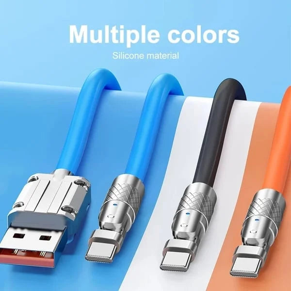 【LAST DAY SALE】180° Swivel Fast Charging Cable