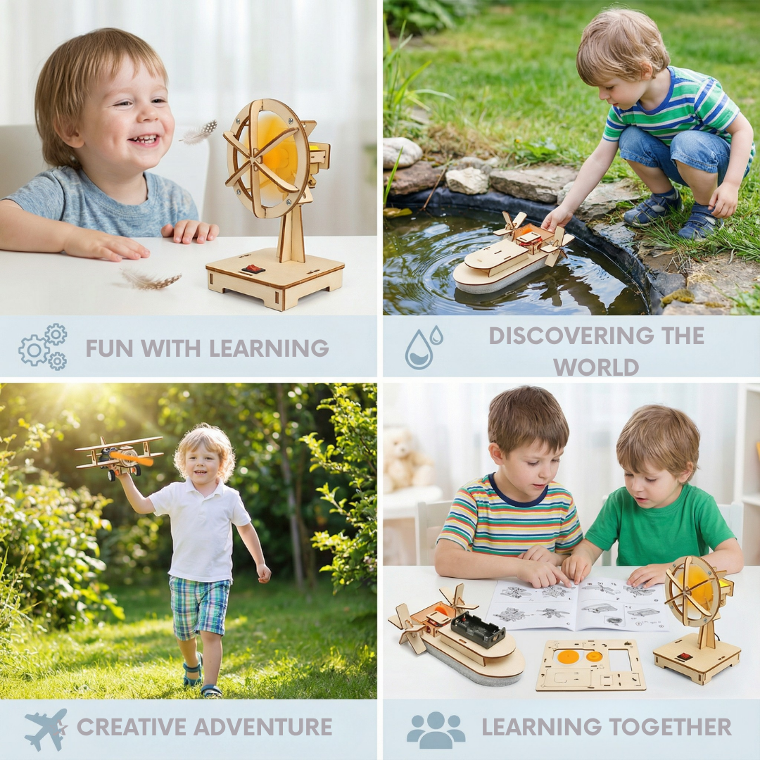 QuantumPlay™ Discovery Kit — Ignite Your Child’s Genius with Hands-On Science Adventures