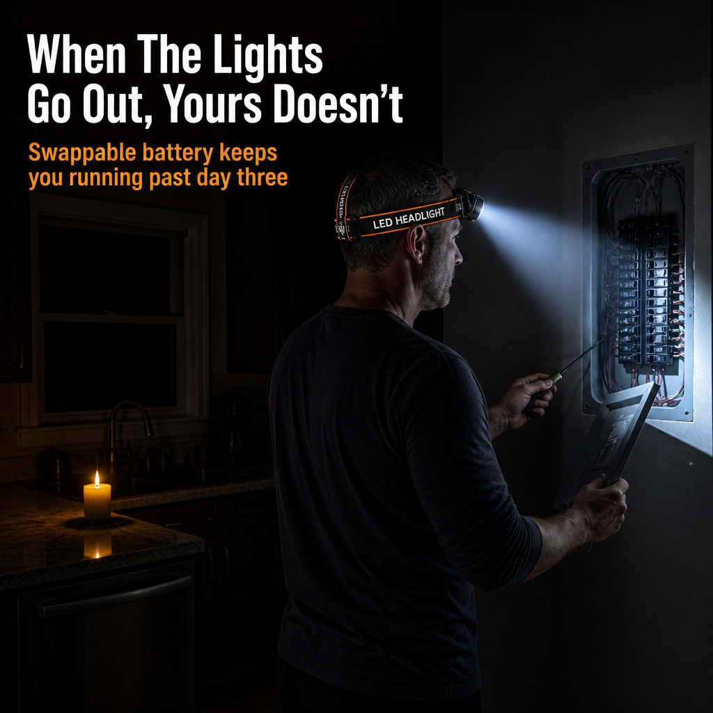 NovaBeam™ — Command the Night with Relentless, Hands-Free Illumination