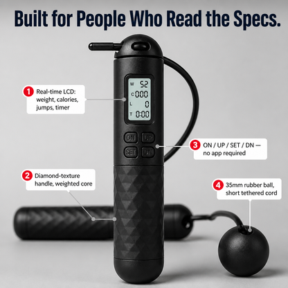 PulseRope™ — Experience True Jump-Rope Cardio Without Smacking Your Shins