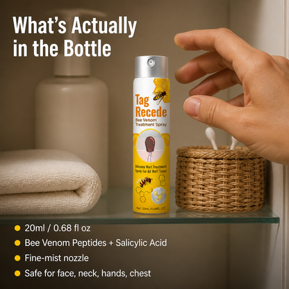 VenomaSilk™ — Effortlessly Spray Away Stubborn Warts Using Bee Venom and Salicylic Acid
