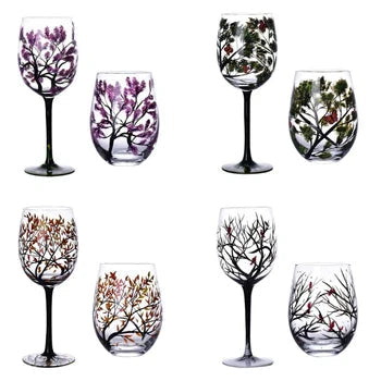 AuroraLeaf™ — Ignite Your Senses with Hand-Painted Seasonal Elegance and Unbreakable Joy