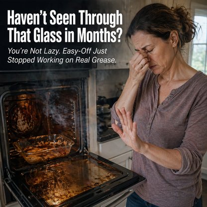 FlareClean™ — Melt Away Year-Old Oven Grime in Just 5 Minutes