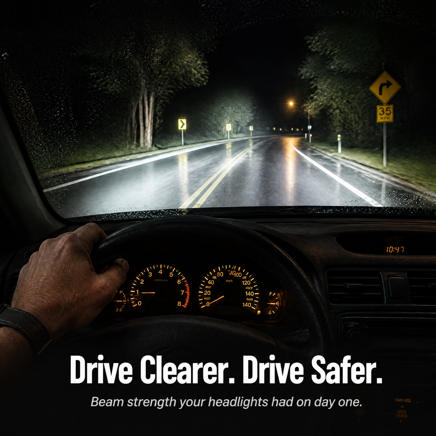 RadianceGuard™ — Remove Yellow Cloudiness and Drive with Spotless Headlights