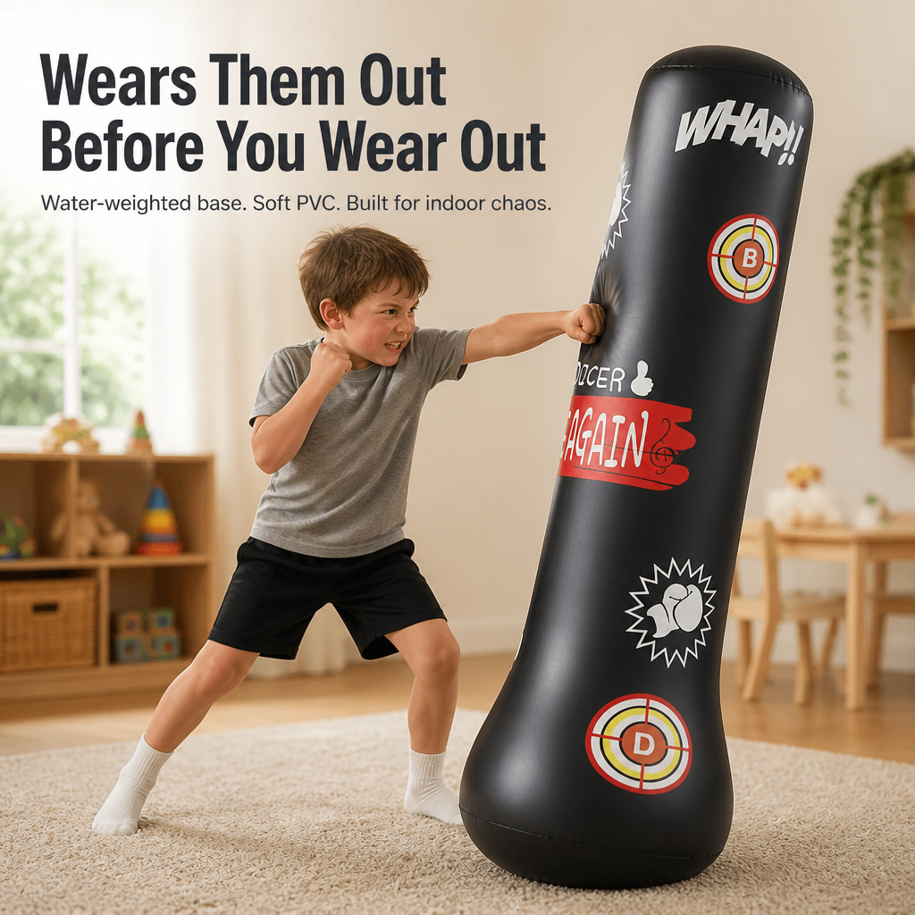 VivaKick™ — Turn Fierce Indoor Energy Into Punches That Snap Back