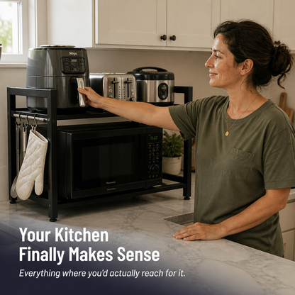 MaxiLift™ — Unlock Rock-Solid Counter Space and Clutter-Free Cooking Bliss