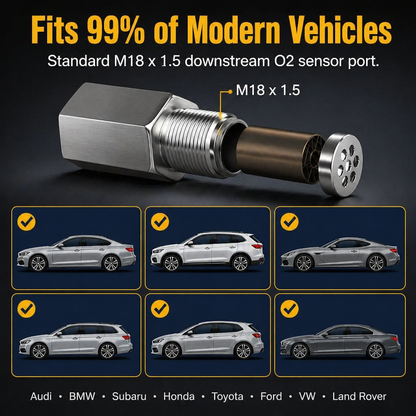 CelClear™ O2 Sensor Spacer — Stop the Check Engine Light Without Removing the Cat