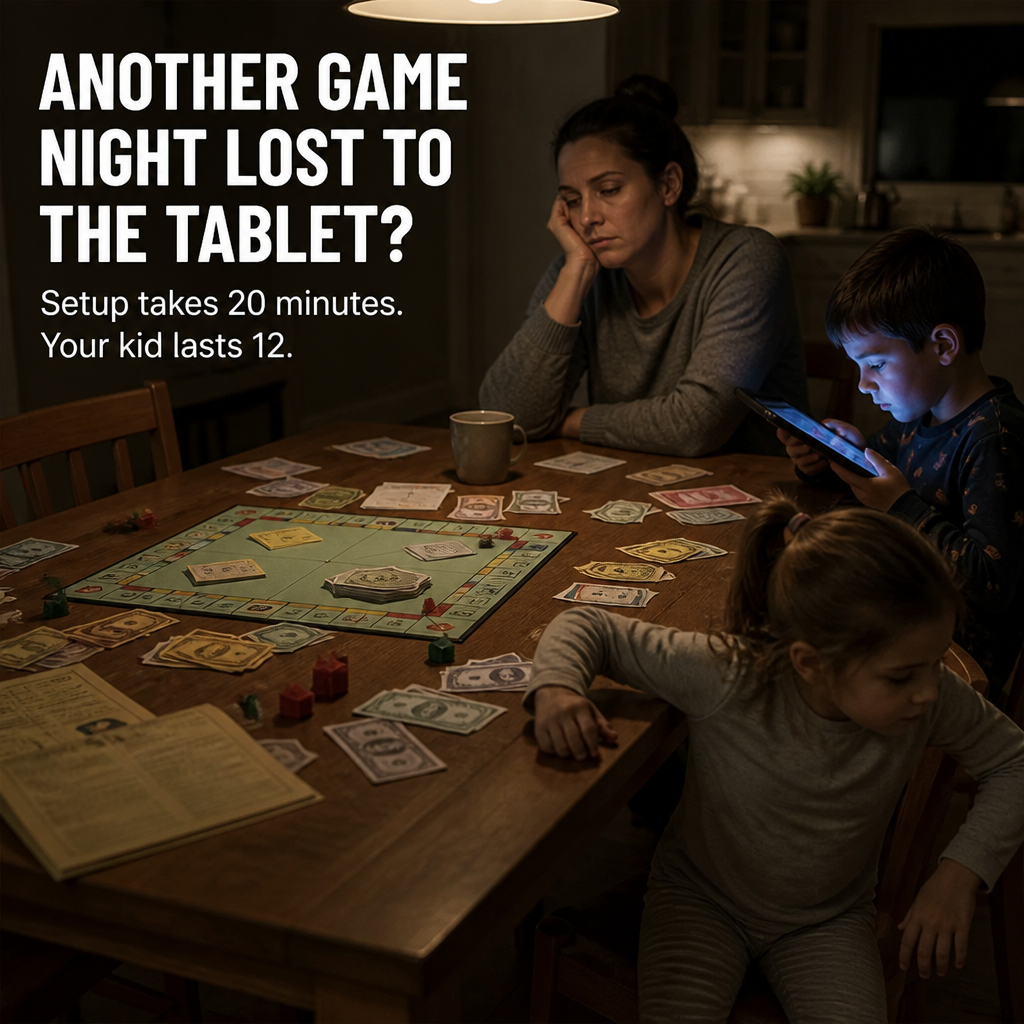 BrainSwing™ — Roll, Add & Close the Box for Screen-Free Family Fun Nights