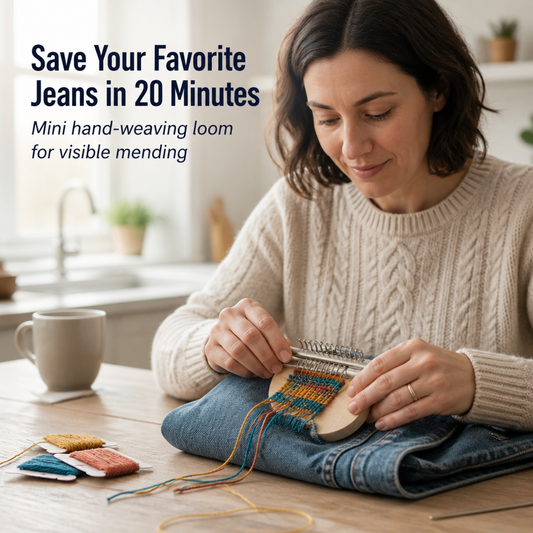 Weaverly™ — Patch Your Jeans, Sweaters & Beloved Flannels Into Pinterest-Perfect Finds