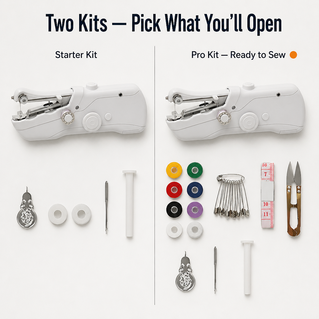 StitchLite™ — Repair Hems, Patches & Rips In Less Than A Minute